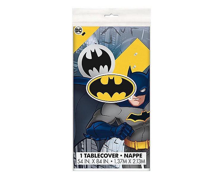 Unique Industries Inc. Hängedekoration Tischdecke PVC Batman Sign 137x213cm günstig online kaufen