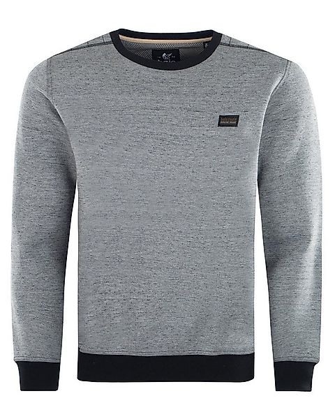 Hajo Sweatshirt Rundhalssweatshirt in Mouline günstig online kaufen