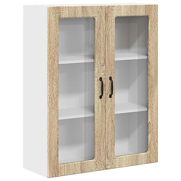 vidaXL Küchenwandschrank Sonoma-Eiche 80 x 31 x 100 cm Holzwerkstoff 885507 günstig online kaufen