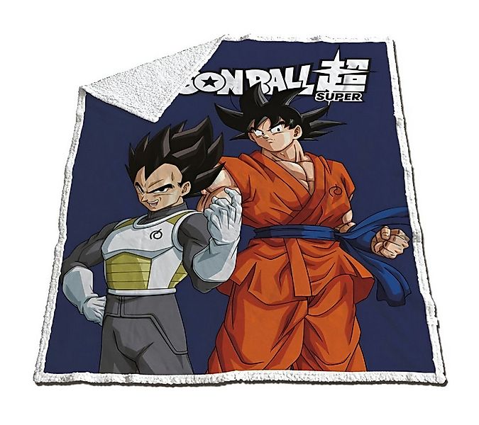 Wohndecke DragonBall Goku Coral Decke warme Kuscheldecke 120x150 cm, Dragon günstig online kaufen