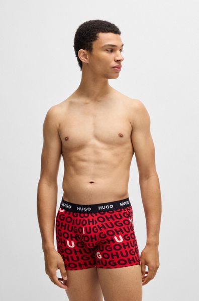 HUGO Boxershorts BOXERBR TRPLT DESIGN Markenlogo günstig online kaufen