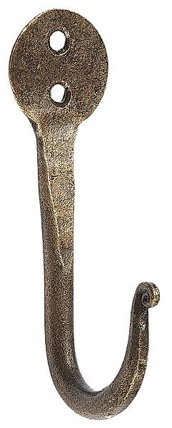 Ib Laursen Wandhaken Wandhaken Kleiderhaken Handtuchhaken Metall Messing Vi günstig online kaufen