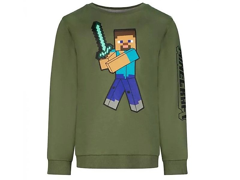 Minecraft Sweatshirt Sweater Minecraft Steve Creeper günstig online kaufen