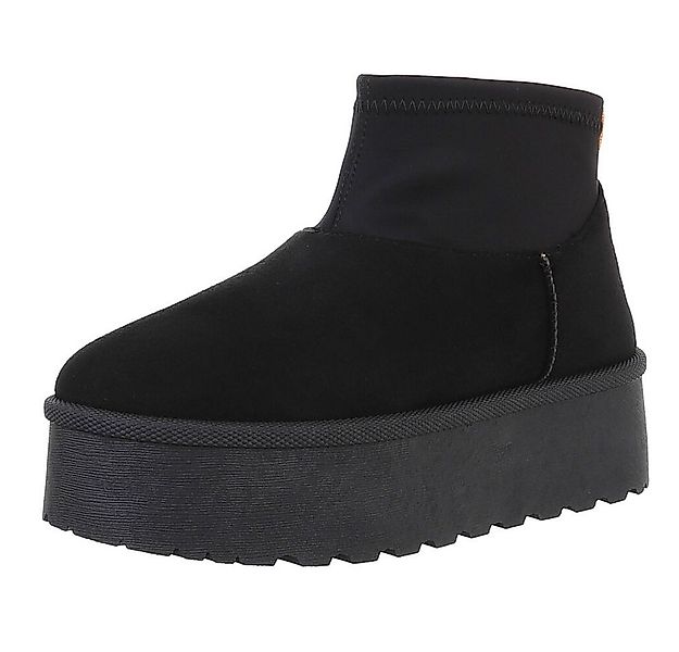 Ital-Design Damen Snowboots Freizeit Snowboots (88577271) Flach Stiefelette günstig online kaufen