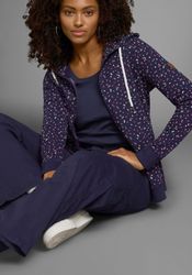 KangaROOS Kapuzensweatjacke mit sportlichem Minimal-Print günstig online kaufen