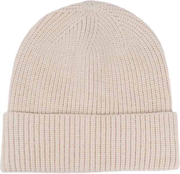 styleBREAKER Strickmütze Feinstrick Beanie Mütze mit Krempe (1-St) günstig online kaufen