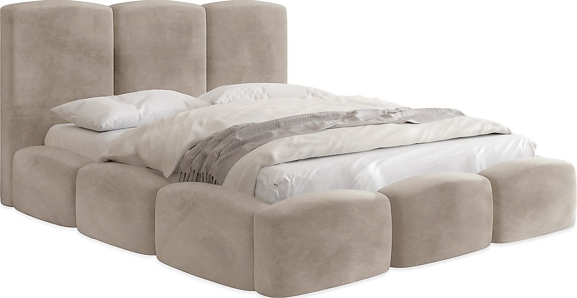 WFL GROUP Polsterbett Harmony (erhältlich in 5 Größen 120x200, 140x200, 160 günstig online kaufen