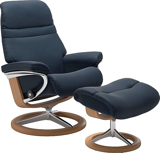 Stressless Relaxsessel "Sunrise" mit Signature Base, Größe M, Gestell Eiche günstig online kaufen