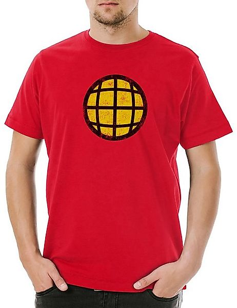 Urban Backwoods Print-Shirt Captain Planet Herren T-Shirt TV Series And The günstig online kaufen