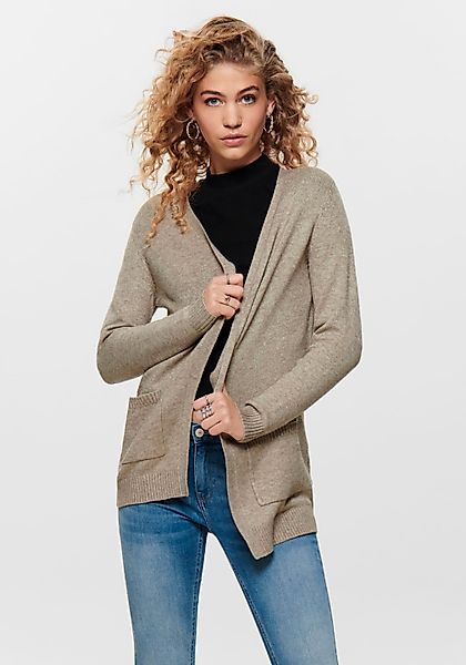 ONLY Strickjacke "ONLLESLY – Cardigan mit Taschen und figurumspielender For günstig online kaufen