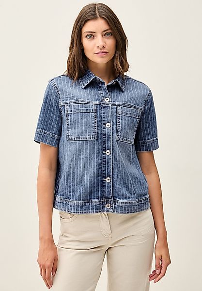 Cecil Jeansjacke ohne Kapuze mit Brusttaschen günstig online kaufen