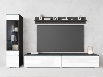 INOSIGN Wohnwand "VERA I, Vitrinen Türanschlag links/rechts wechselbar" Kom günstig online kaufen