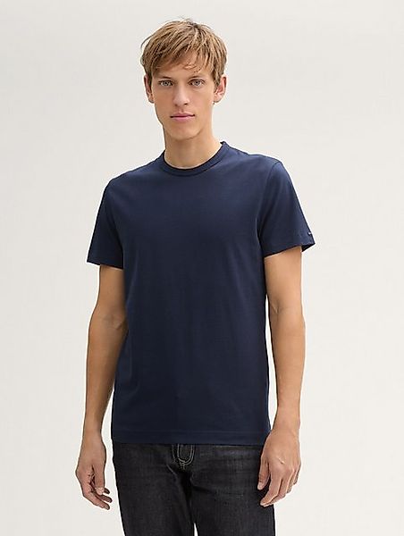 TOM TAILOR T-Shirt Slim Fit T-Shirt mit Stretch-Anteil günstig online kaufen