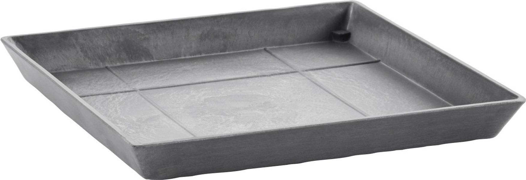 Ecopots Untersetzer Rotterdam Grau 28 x 28 cm günstig online kaufen