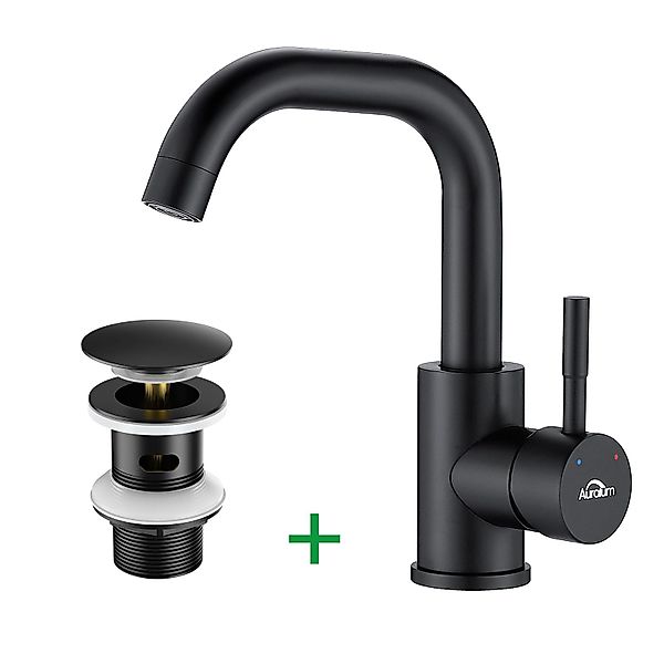 Auralum Max Waschtischarmatur 360° Drehbar Badarmatur günstig online kaufen