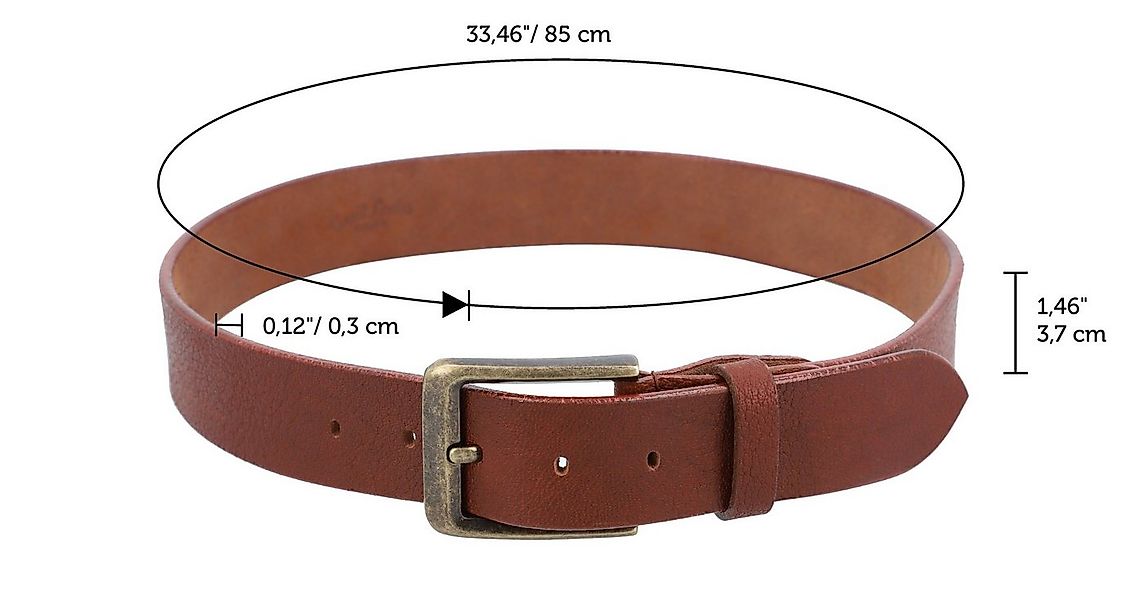 Gusti Leder Ledergürtel Gusti Leder Gürtel Verner günstig online kaufen