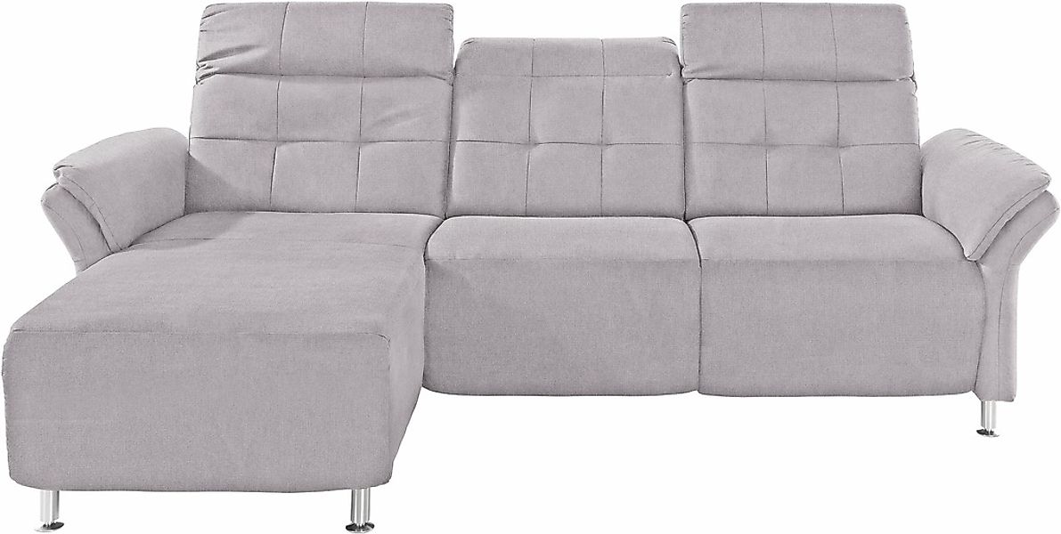 Places of Style Ecksofa »Manhattan L-Form«, 2 Sitze mit elektrischer Relaxf günstig online kaufen
