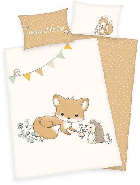 Baby Best Babybettwäsche Waldfreunde, Renforcé, 2 günstig online kaufen