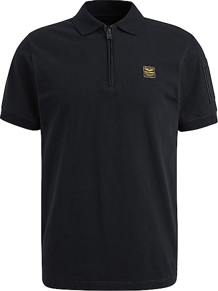 PME Legend Half-Zip Poloshirt Piqué Interlock Navy - Größe XL günstig online kaufen