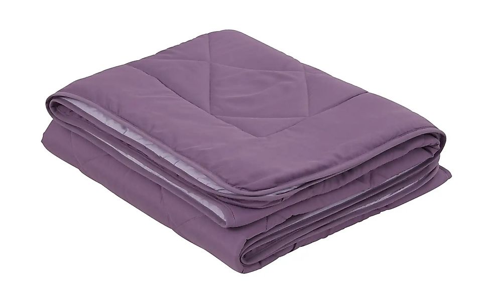 levelone Leicht-Steppbett  Ava ¦ lila/violett ¦ Maße (cm): B: 135 Bettwaren günstig online kaufen