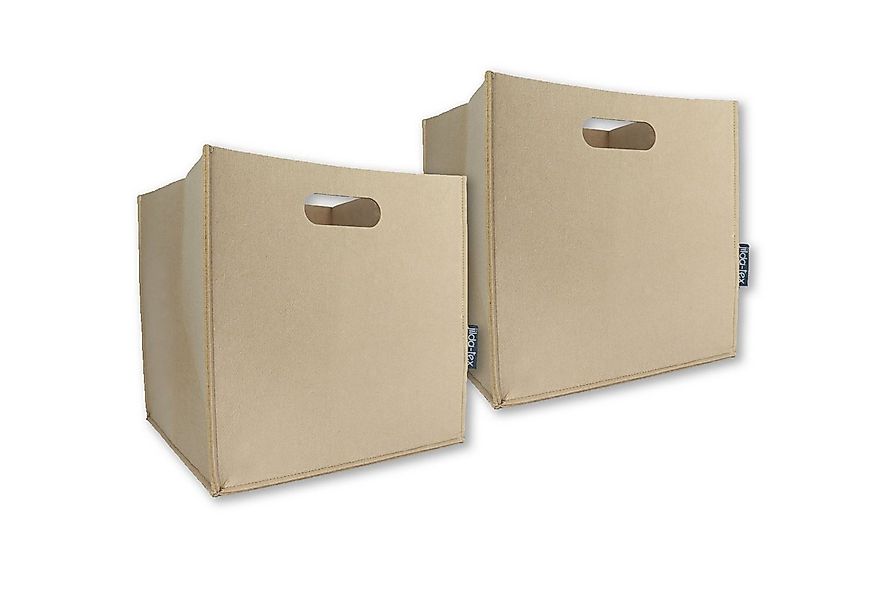 jilda-tex Aufbewahrungskorb Filzkorb rechteckig (2 St) günstig online kaufen