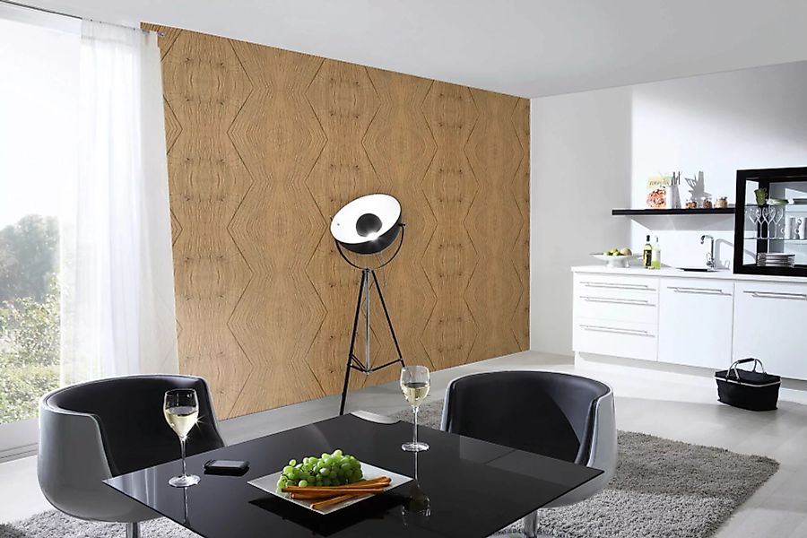 Architects Paper Fototapete »Oak Kaleidoscope«, Vlies, Wand, Schräge günstig online kaufen