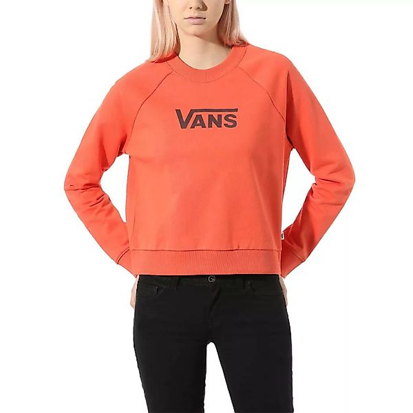Vans Flying V Ft Boxy Crew Sweatshirt XS Paprika günstig online kaufen