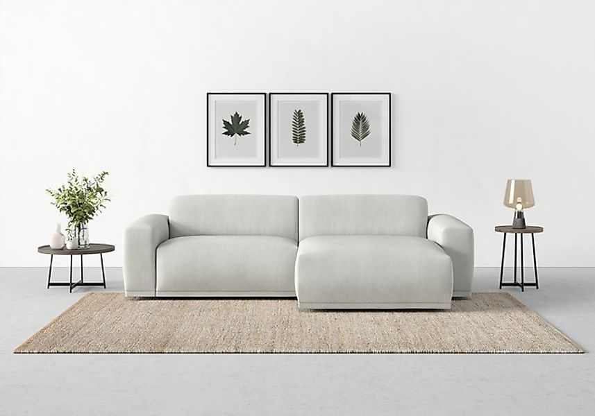 TRENDMANUFAKTUR Ecksofa »Braga, mit hochwertigem Kaltschaum, L-Form, in Cor günstig online kaufen