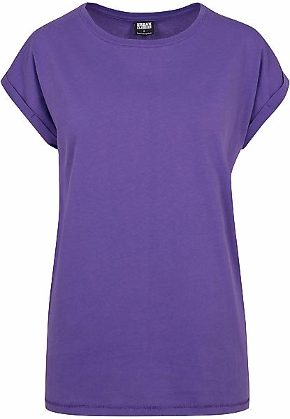 URBAN CLASSICS Kurzarmshirt "Urban Classics Damen Ladies Extended Shoulder günstig online kaufen