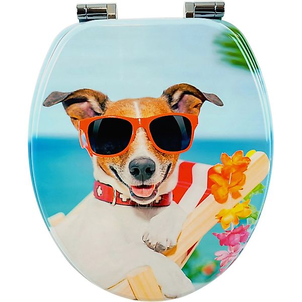 Sanfino WC-Sitz "Sunny Dog“ Premium Toilettendeckel günstig online kaufen