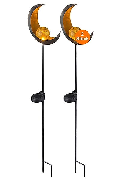 bmf-versand LED Solarleuchte Solarleuchte Garten 2er günstig online kaufen
