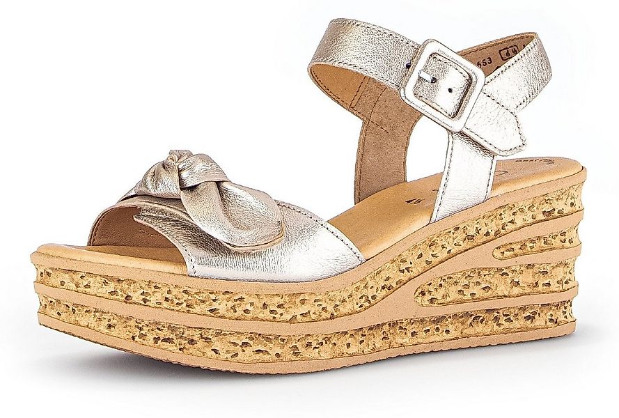 Gabor Keilsandalette, Sommerschuh, Sandale, Keilabsatz, mit Gabor Best Fitt günstig online kaufen