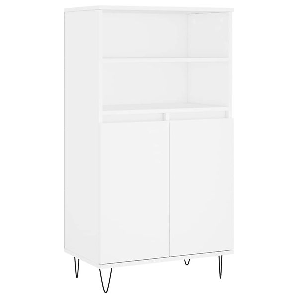 vidaXL Highboard Weiß 60x36x110 cm Holzwerkstoff 831484 günstig online kaufen