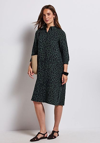 STREET ONE Midikleid, gemustert im Musselin-Style günstig online kaufen