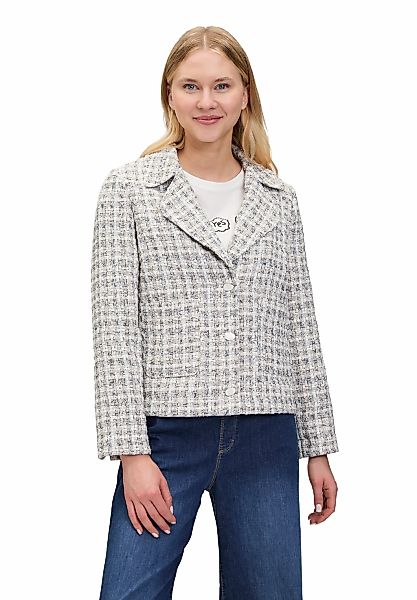 Cartoon Jackenblazer "Cartoon Tweedblazer mit aufgesetzten Taschen" günstig online kaufen