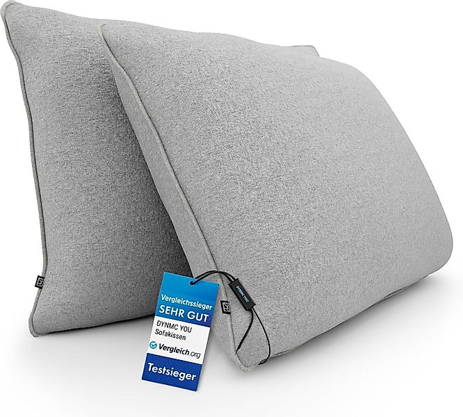 DYNMC you Sofakissen mit Füllung und Bezug - 2er Set mit Viel Füllung, Rück günstig online kaufen