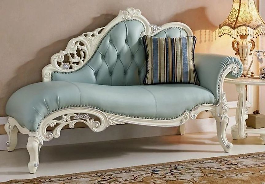 JVmoebel Chaiselongue Chesterfield Liegen Leder Sofa Relax Chaiselounge Sof günstig online kaufen