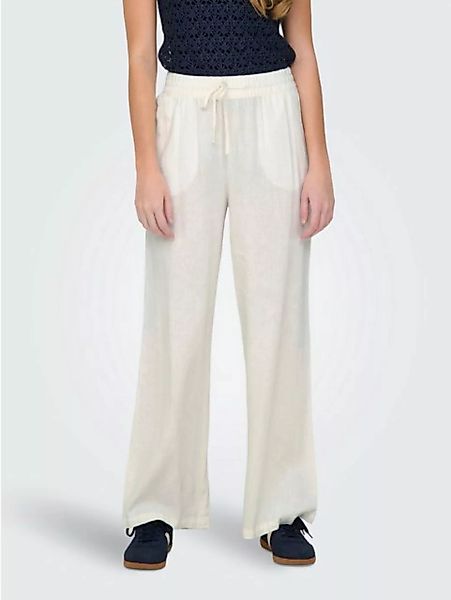 JDY Leinenhose JDYSAY LINEN HW WIDE PANT WVN NOOS günstig online kaufen