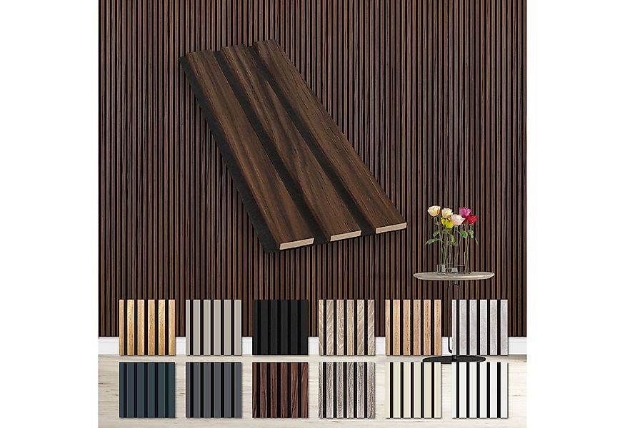 Hexim Wanddekoobjekt Catania Oak (Akustikpaneele Musterstück - flexible Lam günstig online kaufen