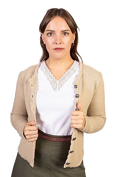 Trachtl Trachtenjacke Jacke - Trachtenjacke Damen Mona 36 Beige günstig online kaufen