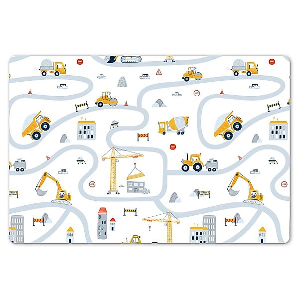 MuchoWow Platzset Kinder - Baustelle - günstig online kaufen