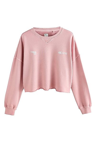 Next Sweater Kurzes Sweatshirt (1-tlg) günstig online kaufen