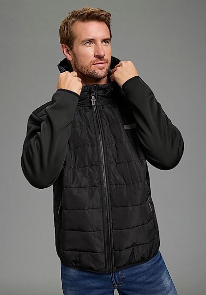 KangaROOS Hybridjacke mit Kapuze und Kordelzügen, mit Fleece-Innenfutter, Ü günstig online kaufen