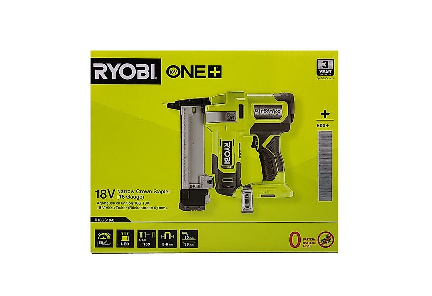 Ryobi Akku-Tacker Ryobi R18GS18-0 Akku-Heftgerät 18 V ONE+ (ohne Akku), (1 günstig online kaufen