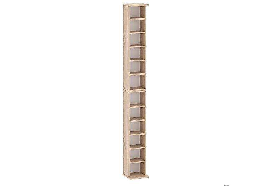 TARGET HOME CD-Regal Multifunktionales CD/DVD Regal für 204 CDs oder 72 DVD günstig online kaufen