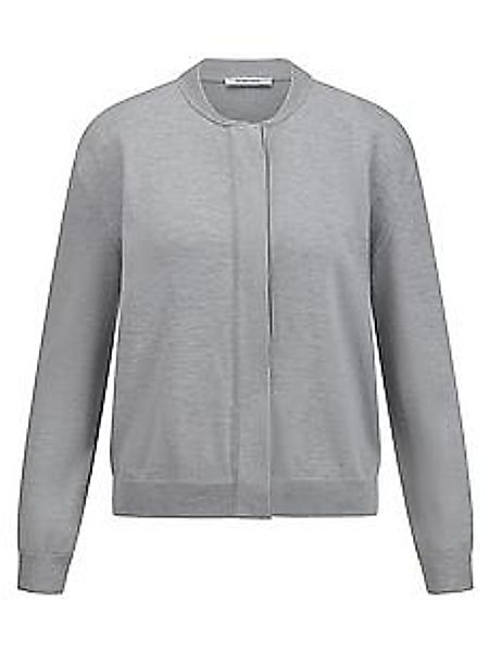 Strickjacke Peter Hahn grau günstig online kaufen