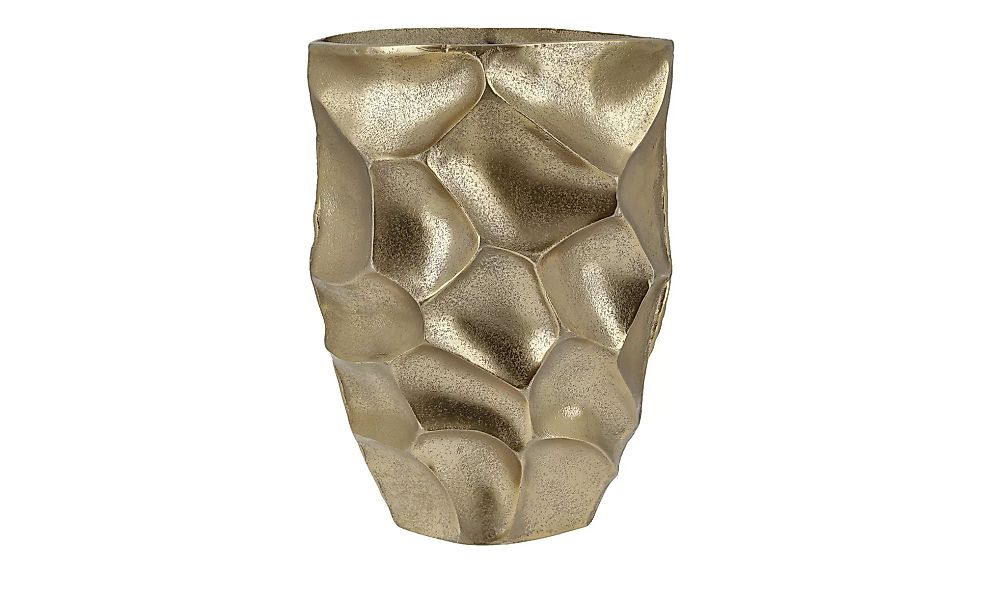 Vase ¦ gold ¦ Aluminium ¦ Maße (cm): B: 23 H: 33 T: 17 Accessoires > Vasen günstig online kaufen