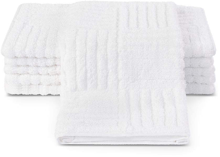 ROSS Gästehandtücher CARRE, Frottier (Packung, 6-St), günstig online kaufen