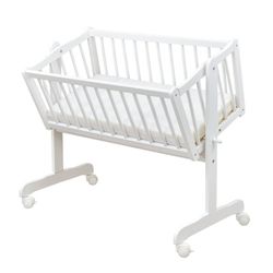 Baby-Delux Babybett Stubenwagen, Babywiege Schaukelwiege 90x40 günstig online kaufen