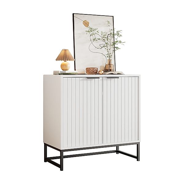 Merax Sideboard mit Metallsockel (1 St), günstig online kaufen